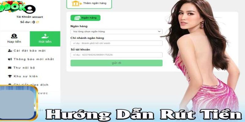 Hướng dẫn thực hiện rút tiền 99Ok dễ dàng 