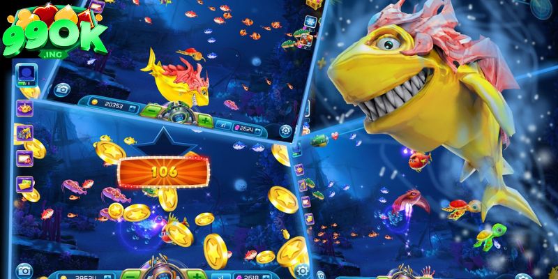 Sảnh chơi game Bắn cá thần rồng 99OK được cung cấp